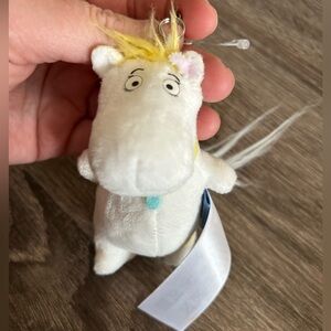 Snorkmaiden Moomin Plush Stuffed Doll KeyChain approx 4”